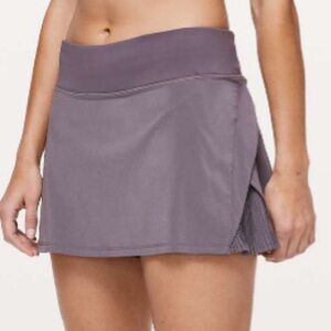 Lululemon Graphite Play Off The Pleats Skirt *13" | Size 10 EUC